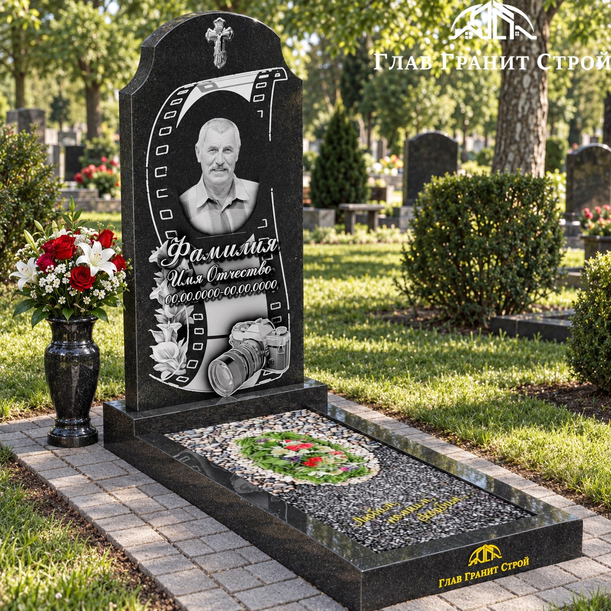 В05-07 с цветником