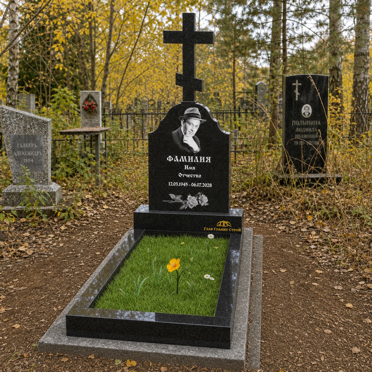 В08-01 цветник
