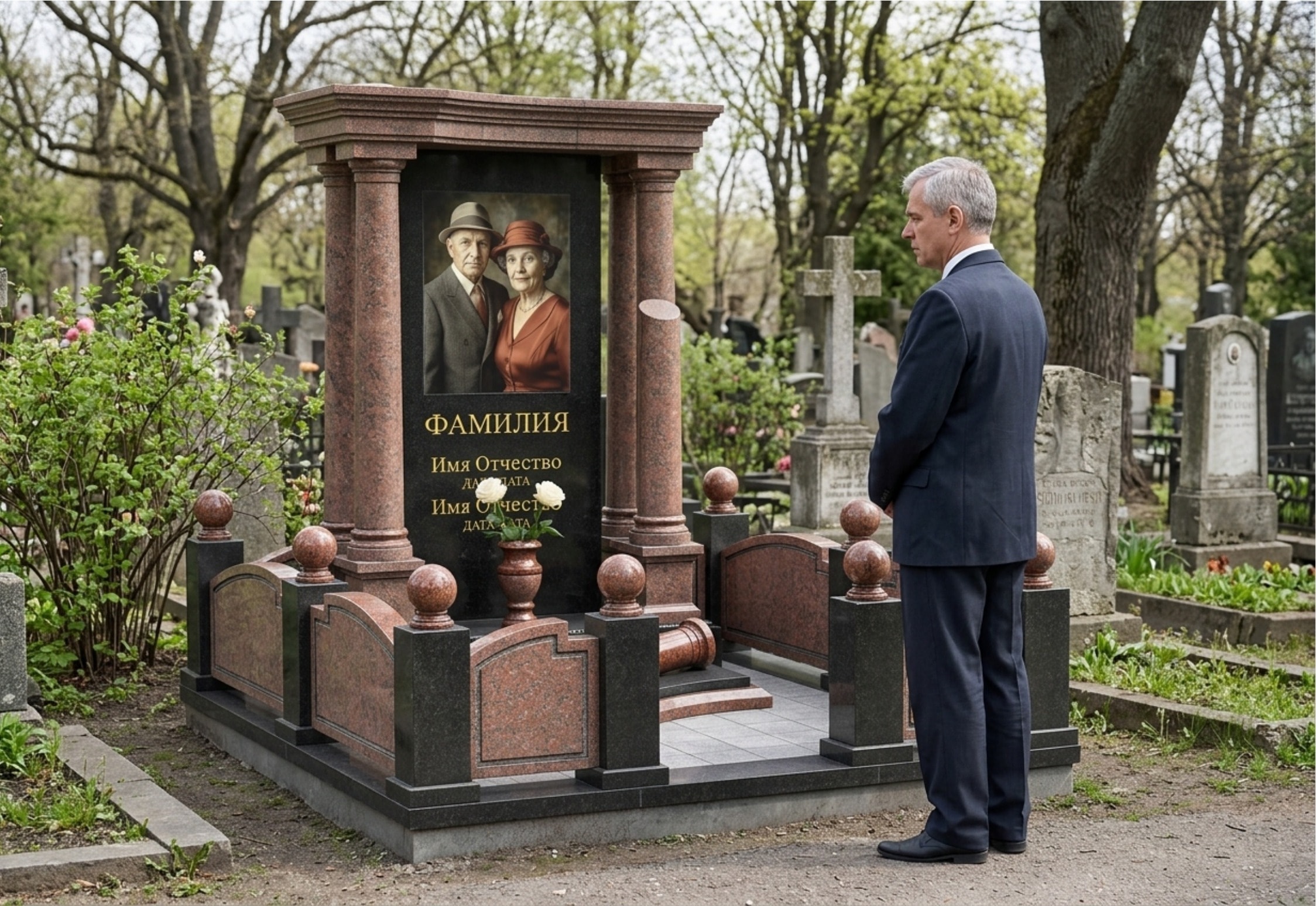 Авторский памятник 100, основное изображение