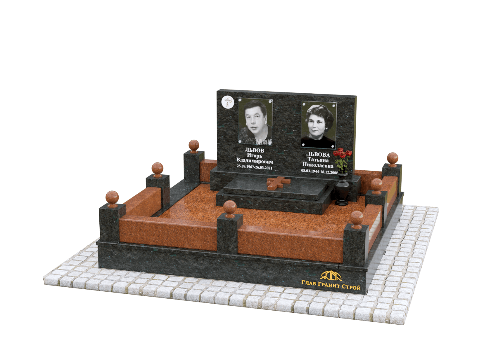 3D макет памятника, проект 11
